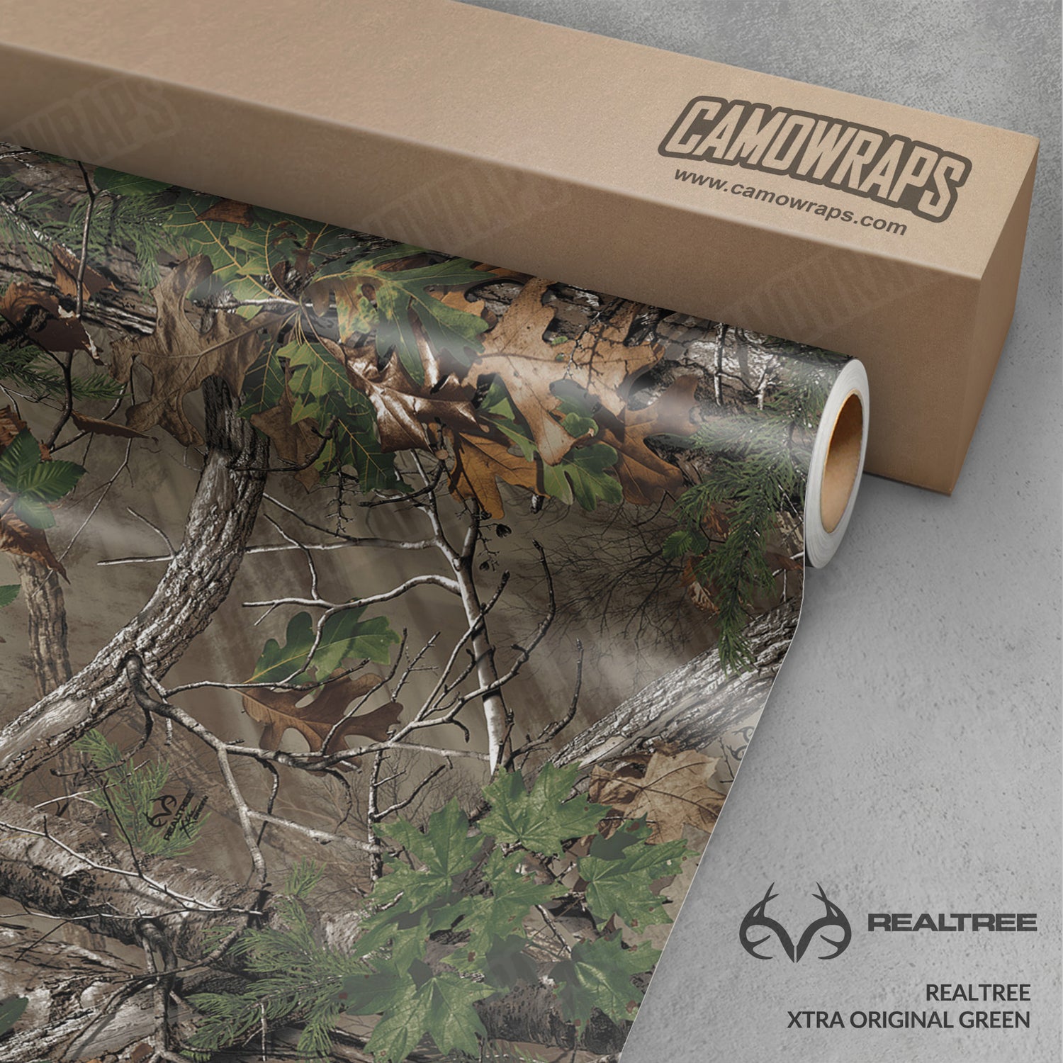 Realtree XTRA Original Green Camo Vinyl Wrap