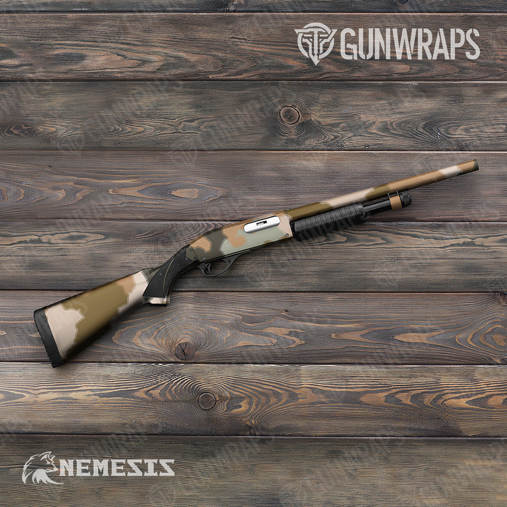 XL Nemesis Desert Scorpion Camo Vinyl Wrap