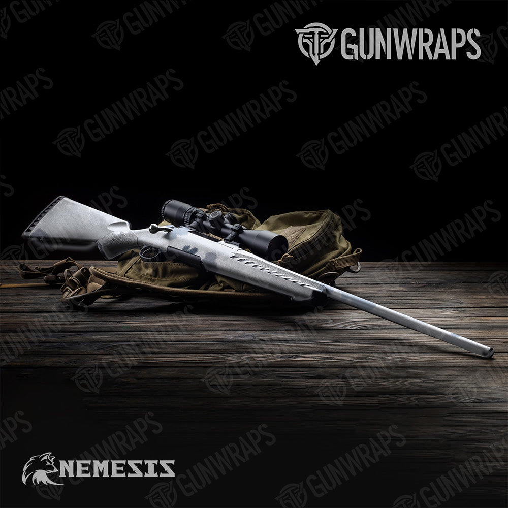 XL Nemesis Snow Tundra Camo Wrap
