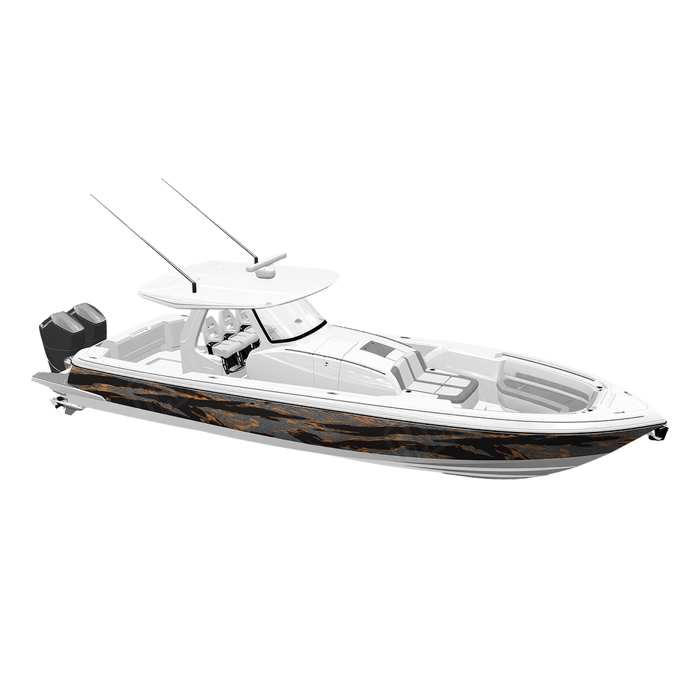 Dragonbreath Orange Yacht Wraps