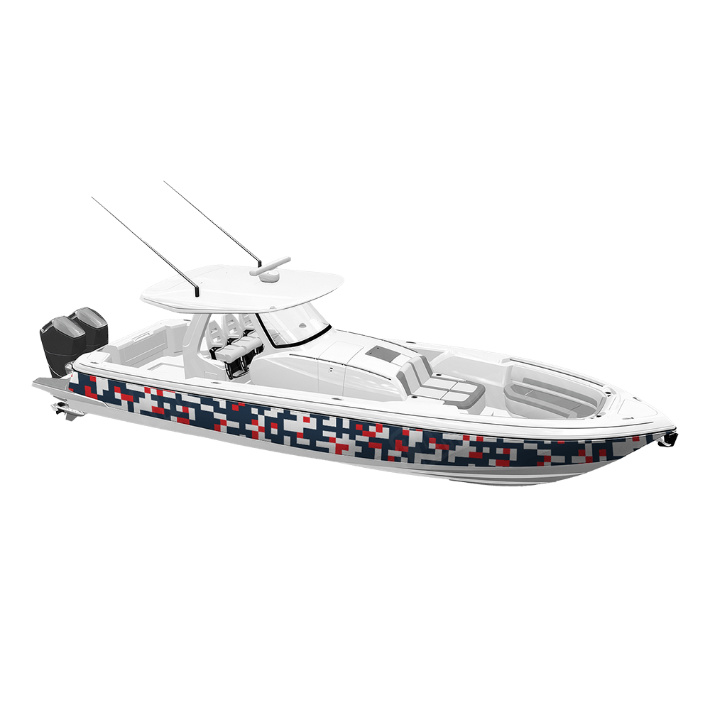 Pixel America Yacht Wraps