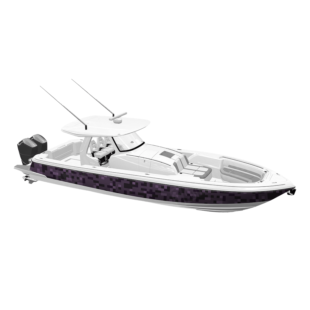 Pixel Darkwing Yacht Wraps