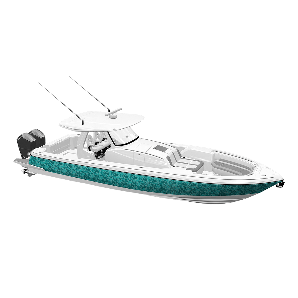 Old School Duck Elite Tiffany Blue Yacht Wraps