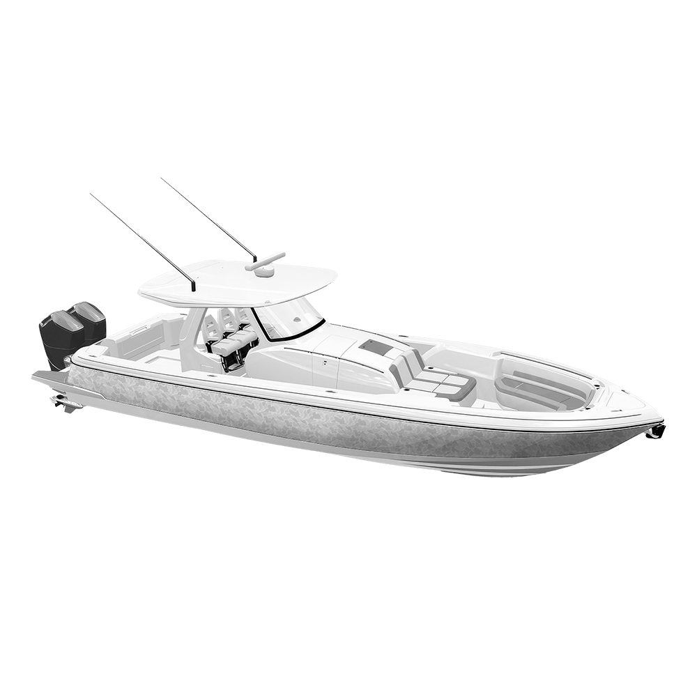 Old School Duck Elite White Yacht Wraps