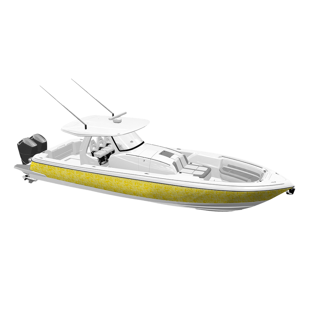 Old School Duck Elite Yellow Yacht Wraps