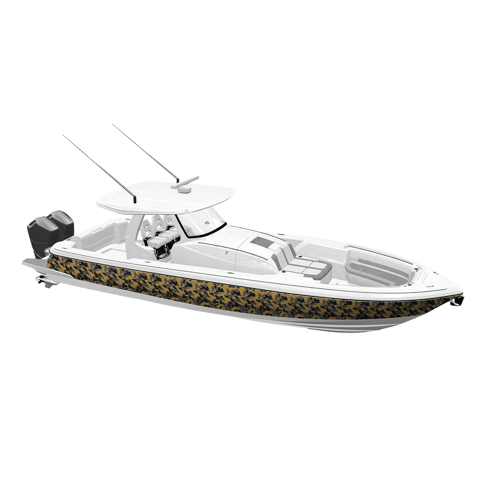 Old School Duck Militant Yellow Yacht Wraps