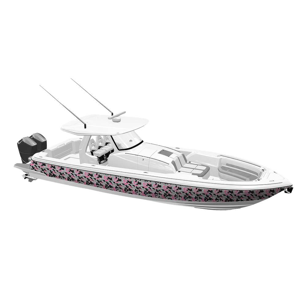 Old School Duck Pink Tiger Yacht Wraps