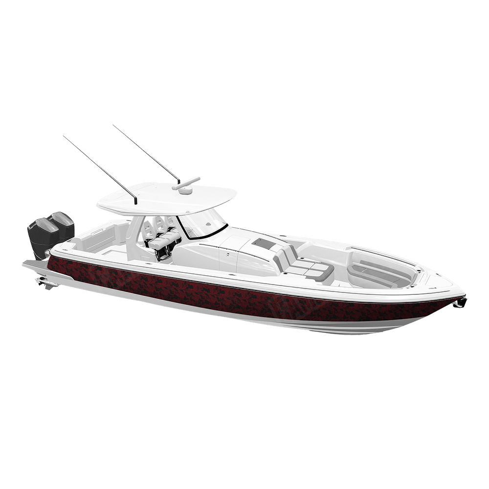 Old School Duck Vampire Red Yacht Wraps
