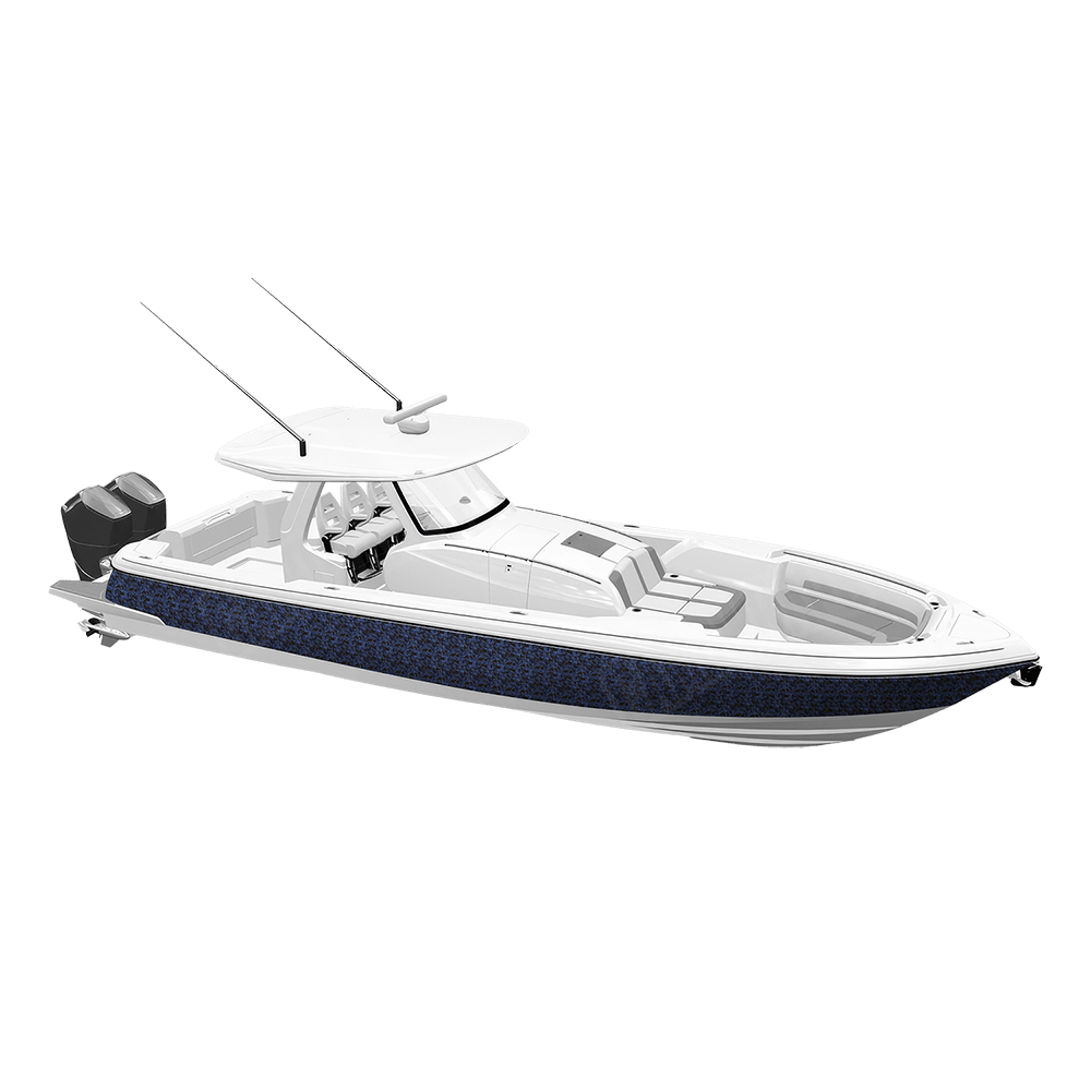 Old School Duck Blue Midnight Yacht Wraps