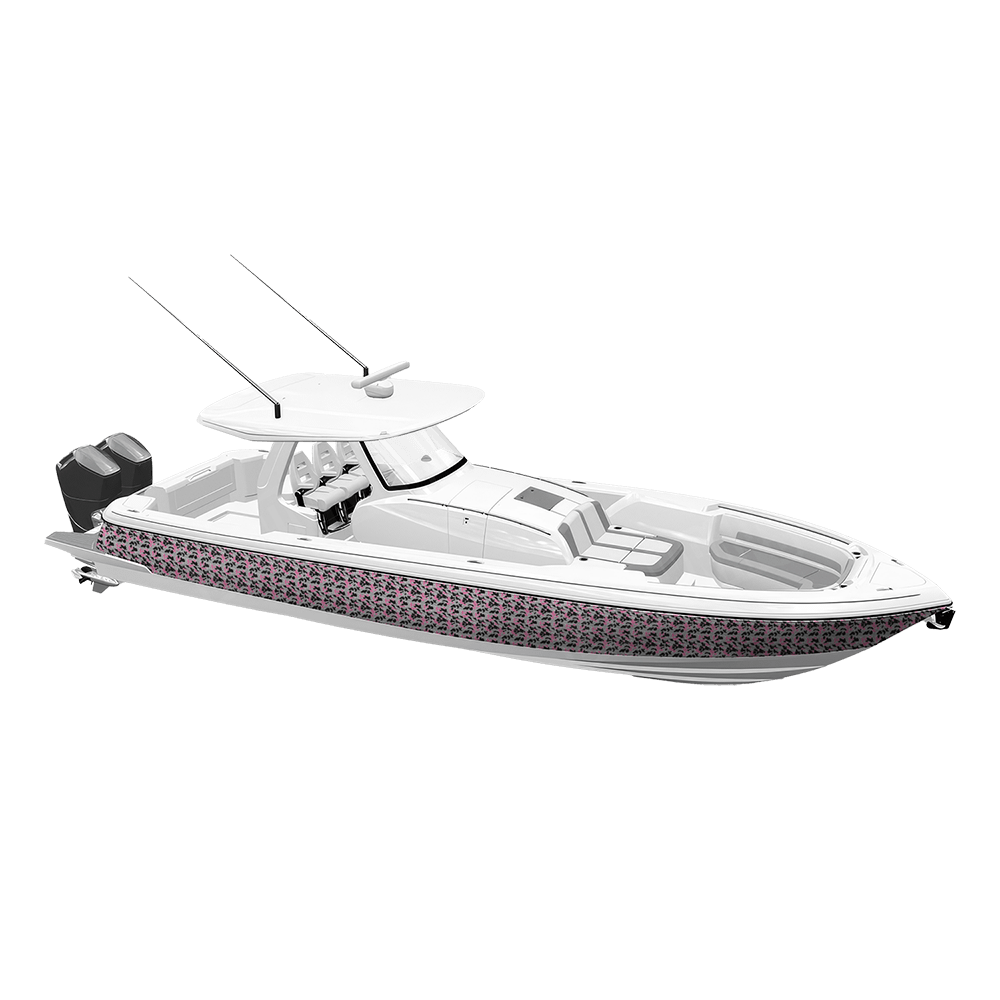 Old School Duck Pink Tiger Yacht Wraps