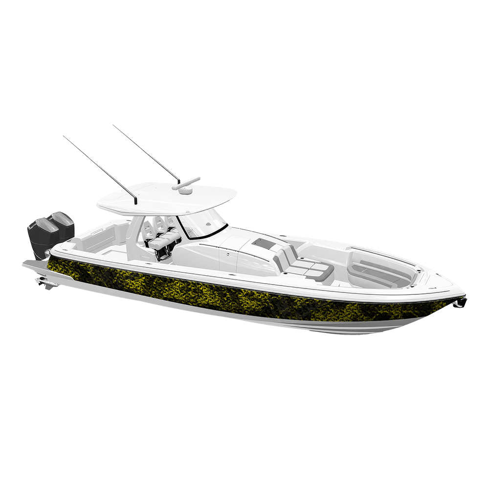 Skull Yellow Yacht Wraps